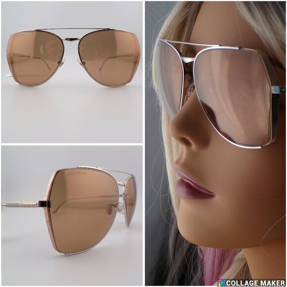 Longines Lux Mirrored Aviator Shades, Summer Spring Rectangle Unisex Quality - Picture 1 of 16
